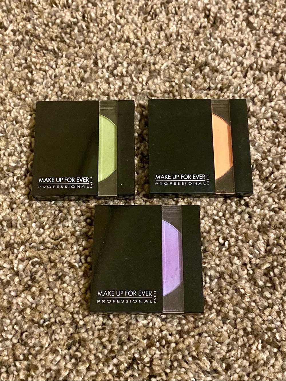 MAKE UP FOR EVER Professional Single Eyeshadow Trio